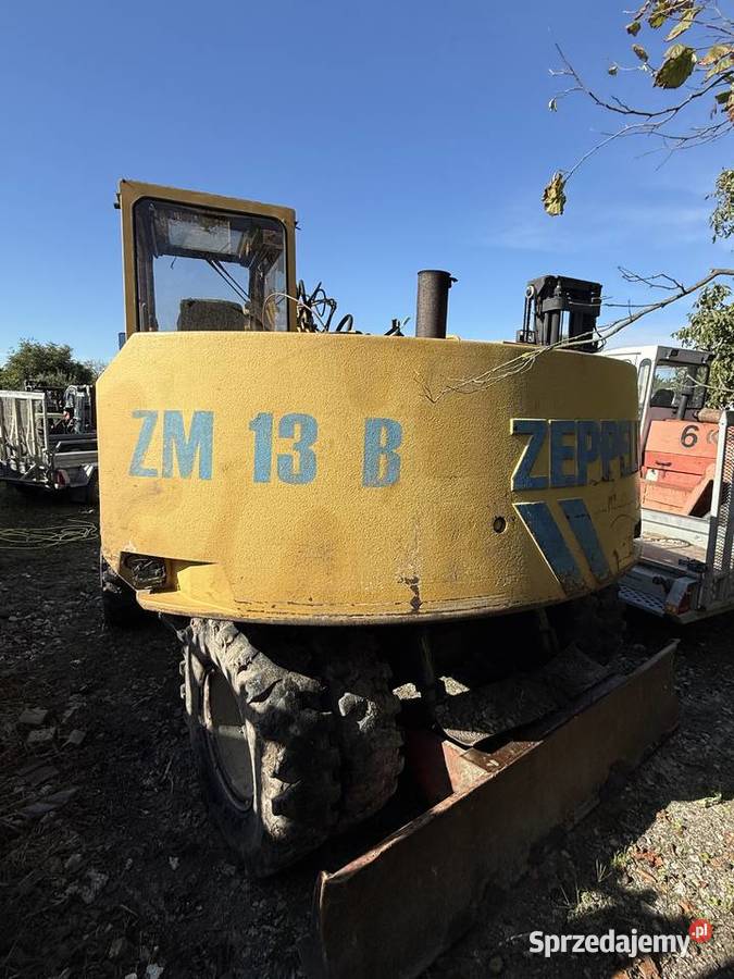 Koparka Kołowa Zeppelin ZM13B 1991 r SPRAWNA nie