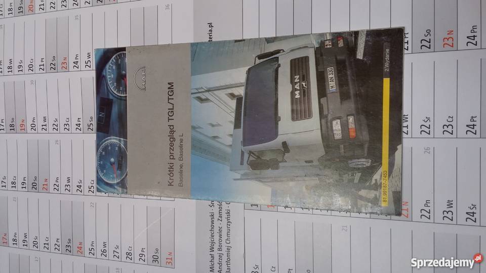 Krótki przegląd TGLTGM MAN Szamotuły