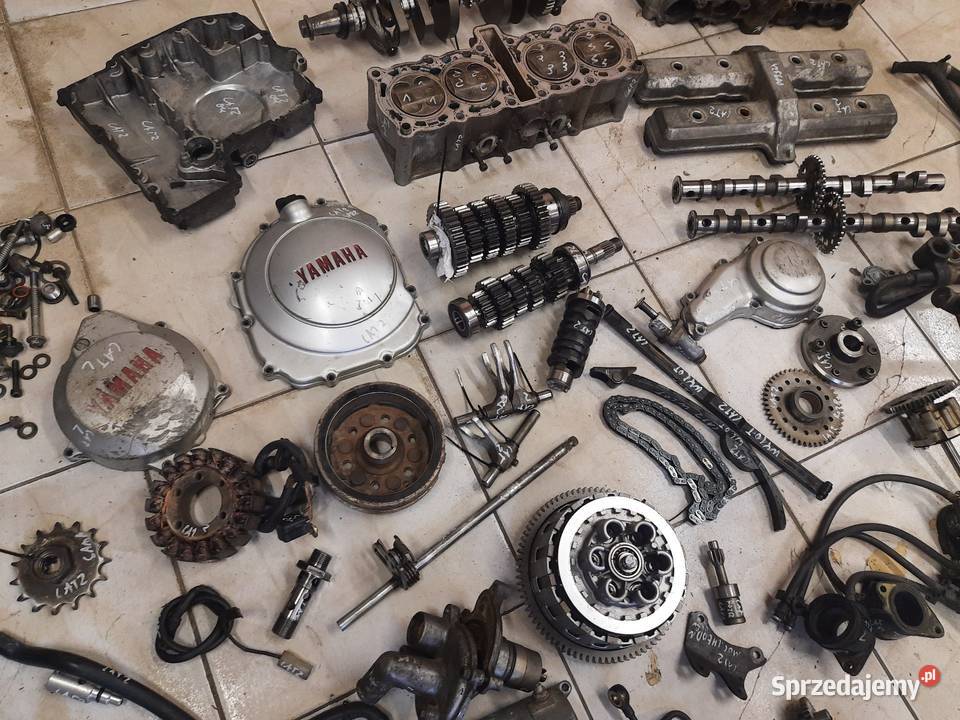 Yamaha YZF 600 Thundercat silnik części skrzynia