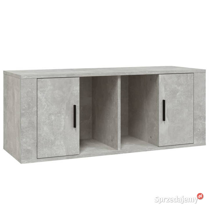 Szafka pod TV szarość betonu 100x35x40 WM816804 Warszawa