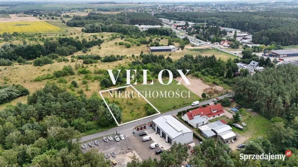 działka pod myjnię samochodową Sprzedaż zachodniopomorskie