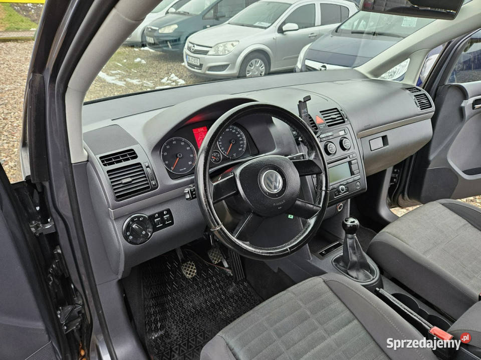 Volkswagen Touran Opłacony Zdrowy Zadbany aluminiowe felgi warmińsko-mazurskie Kisielice sprzedam