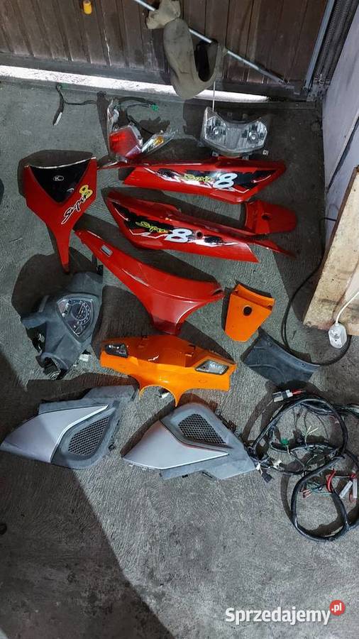 Lampaplastiki kymco super 8 Tychowo