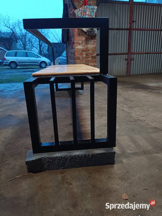 Ławka ogrodowa w nowoczesnym stylu Kolonia Bałucz