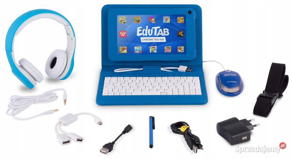 TABLET EDUKACYJNY DZIECI EDUTAB OVERMAX 2 lata+ Białystok