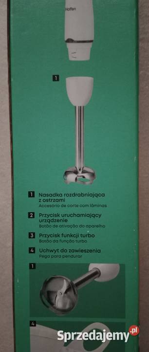 HOFFEN blender ręczny 400 W nowy Ełk