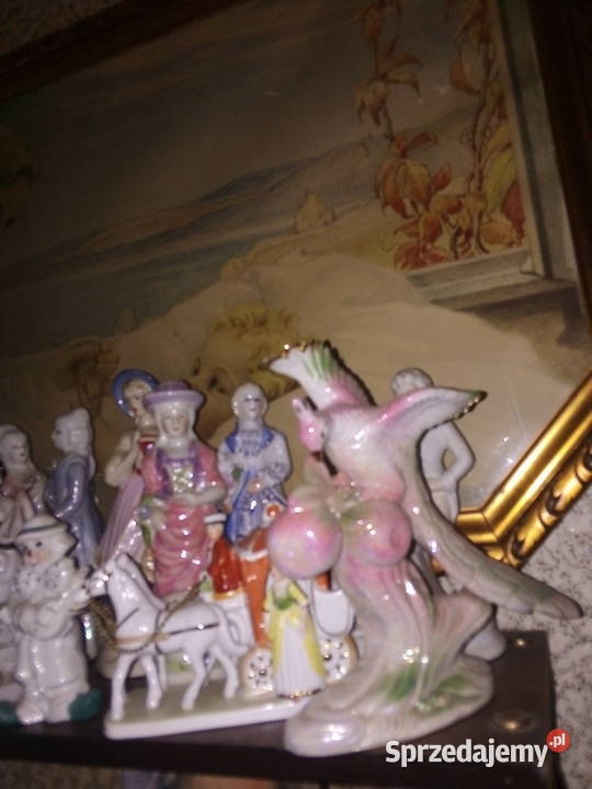 Figurki porcelanowe wielokolorowy Dekoracje i ozdoby mazowieckie Warszawa