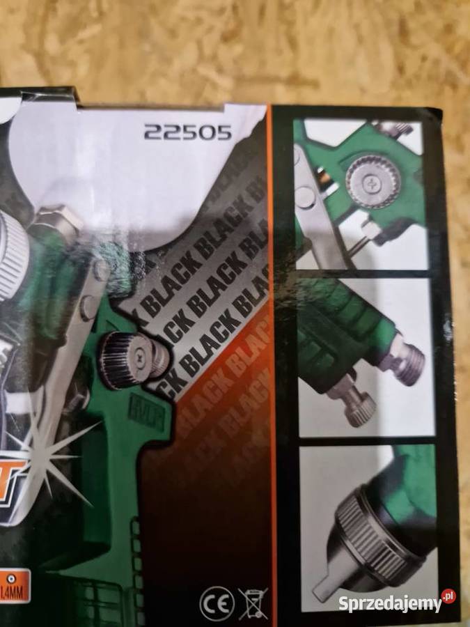 PISTOLET LAKIERNICZY DO MALOWANIA DYSZA 14mm Głogowa sprzedam