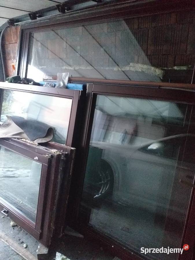 okna drewniane z demontażu