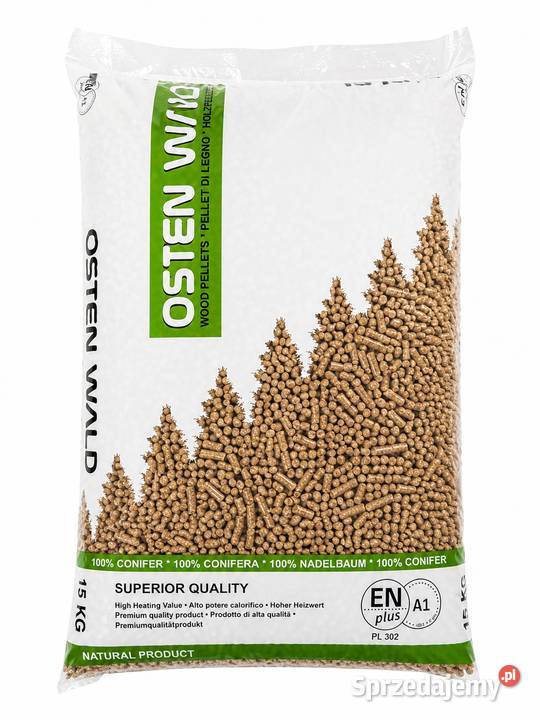 Pellet drzewny Certyfikowany A1 Pelet 6mm wielkopolskie Leszno