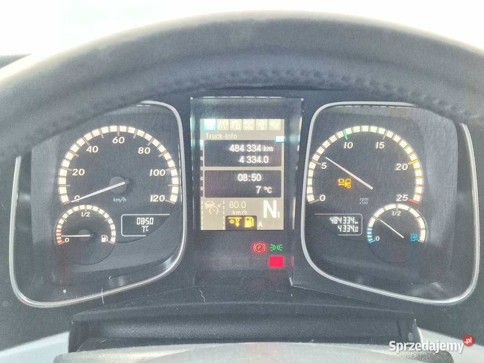 Hakowiec 6x2 Eur 6 Mercedes Actros 2558 tez Warszawa sprzedam