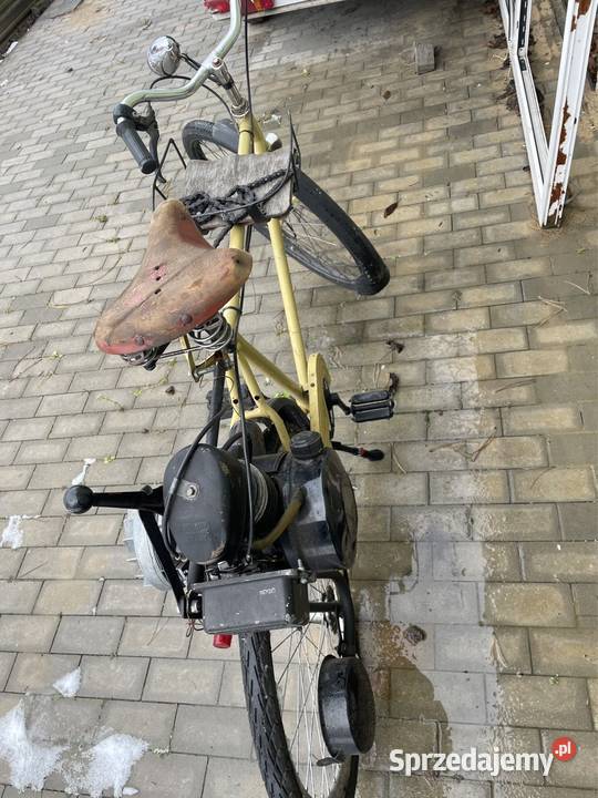 Rower Ukraina z silnikiem spalinowym Chełm