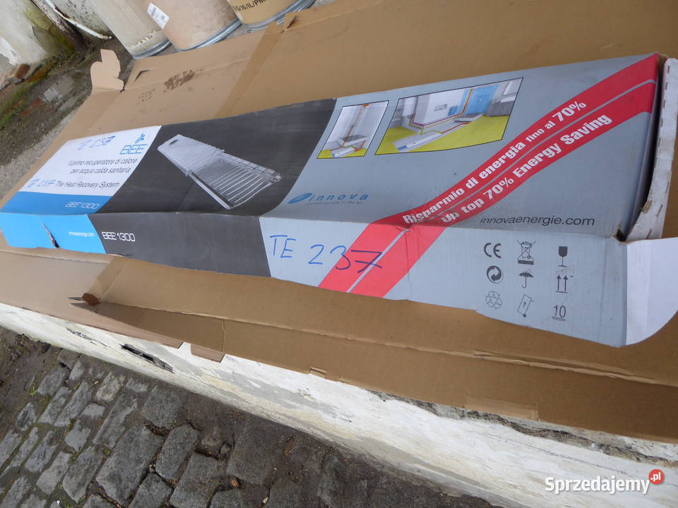 INNOVA BEE 1300 REKUPERATOR WODY CIEPLEJ sprzedam