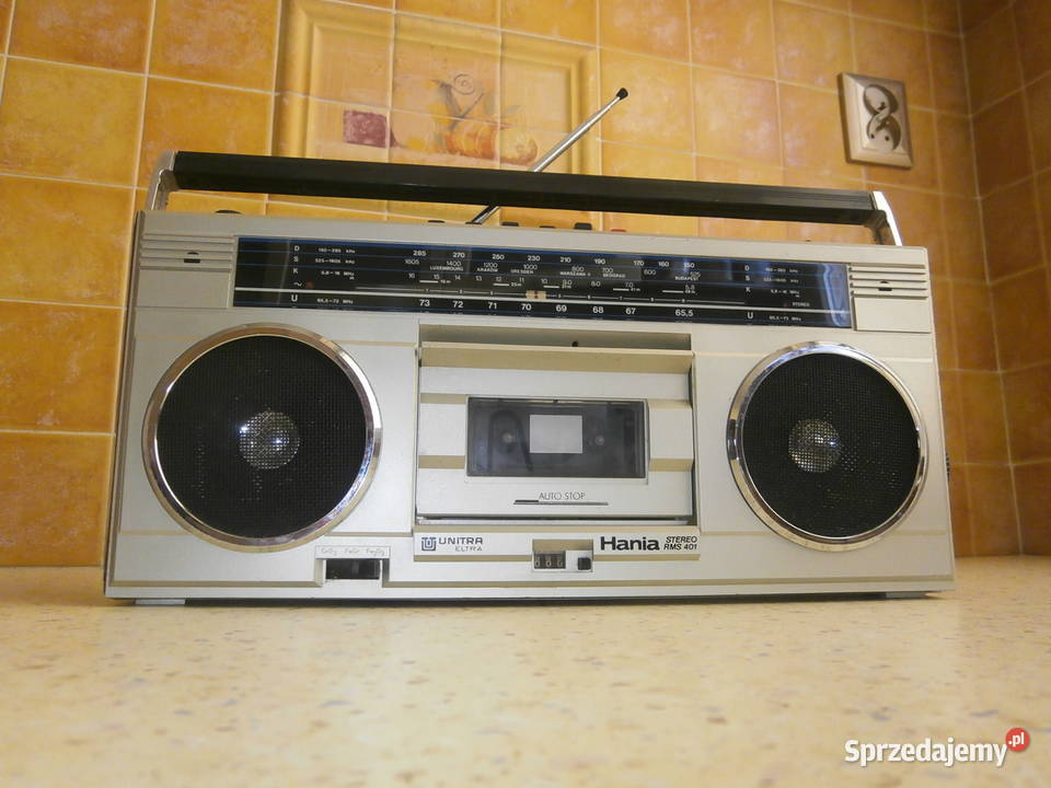 Radiomagnetofon UNITRA HANIA RMS 401 sprawny do łódzkie Łódź sprzedam