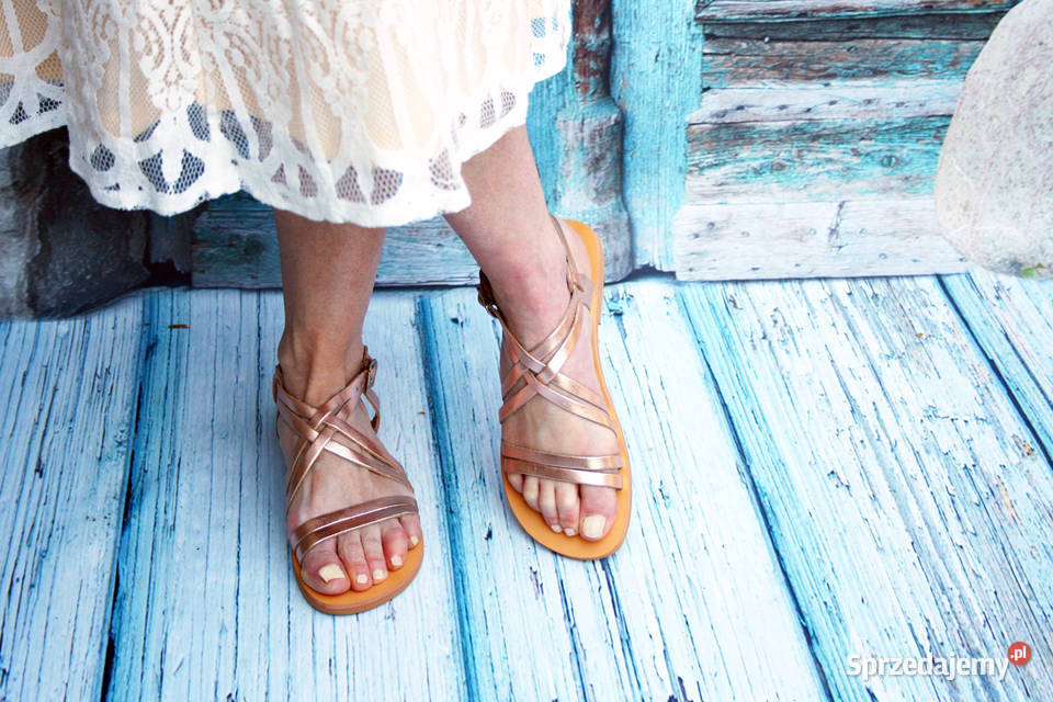 Sandały ze skóry naturalnej 38 42