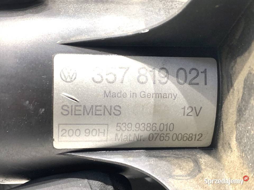 DMUCHAWA NAWIEWU VW TRANSPORTER T4 357819021