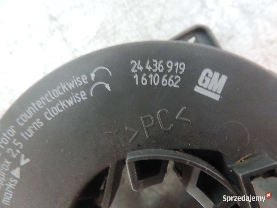 TAŚMA PODUSZKI AIRBAG OPEL ZAFIRA A 24436919 Nowy Sącz