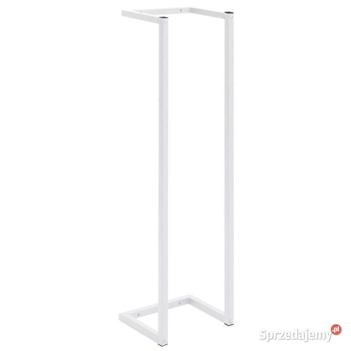 Stojak na ręcznik biały 25x20x95 stalowy Warszawa