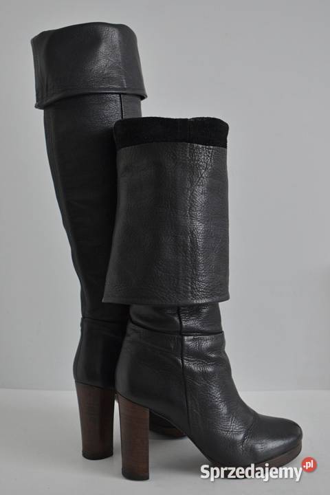 Wysokie kozaki Minelli pod kolano na wygodnym Kozaki Białystok
