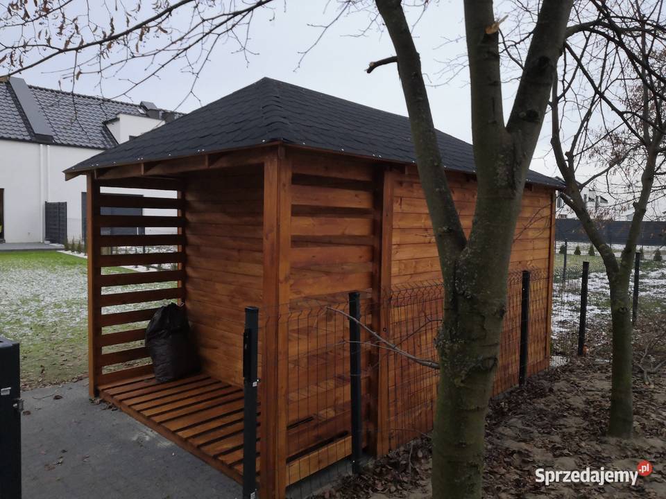 Domek ogrodowy narzędziowy schowek drewutnia Architektura ogrodowa Dom i Ogród Kawnice