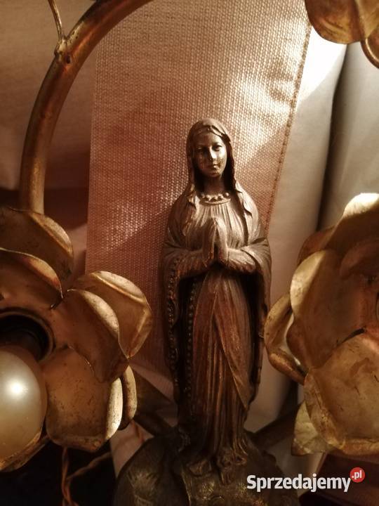 Lampka z Matką Boską antyk Antyki, Sztuka, Kolekcje Warszawa