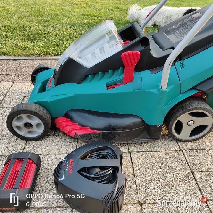 Kosiarka akumulatorowa Bosch Rotak 43Li z koszem Lubin