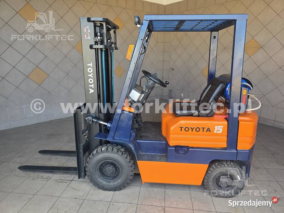 Wózek widłowy TOYOTA 5FG15 TOYOTA 5FGF15 widlak Mysłowice sprzedam