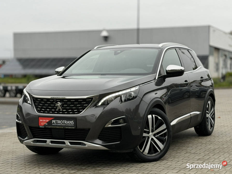 Peugeot 3008 20 HDI 181 GTLINE Automat Panorama szary sprzedam