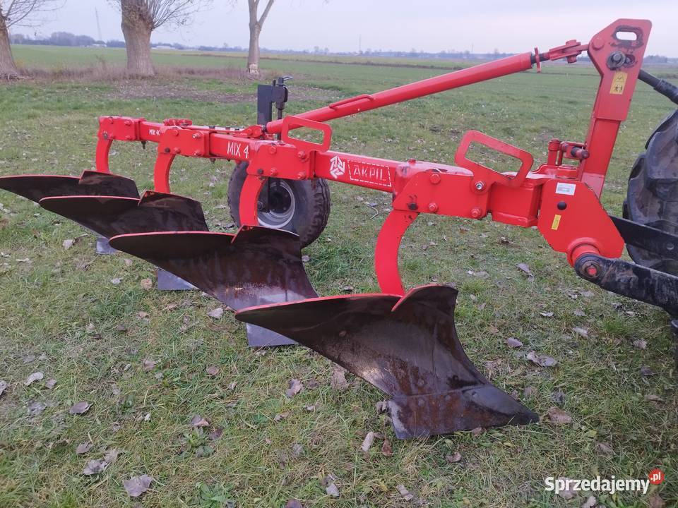 Pług pługi zagonowy Akpil Mix 40 2013 agro masz Łowicz