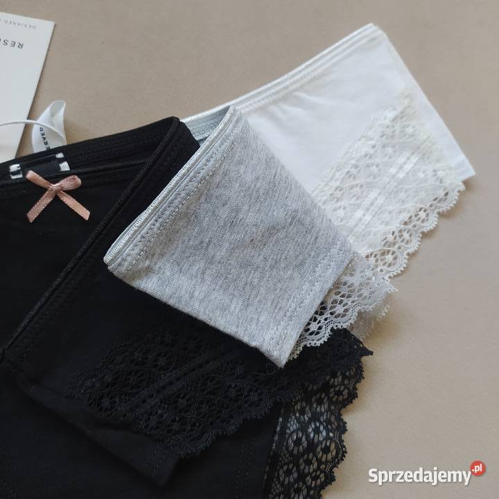 Figi bawełniane 38 M 3 pack Reserved Koszalin