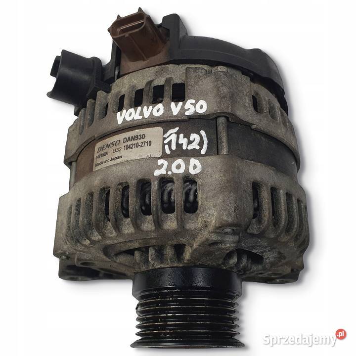 ALTERNATOR Volvo S40 II V50 20 D denso Motoryzacja lubelskie Chełm