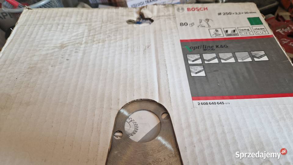 Tarcza Bosch 235 x 30 x 28 250 x 32 x 30 Pozostałe sprzedam