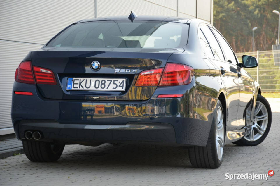 BMW 520 Zarejestrowana 520D Lift MPakiet 6WB ESP Kutno