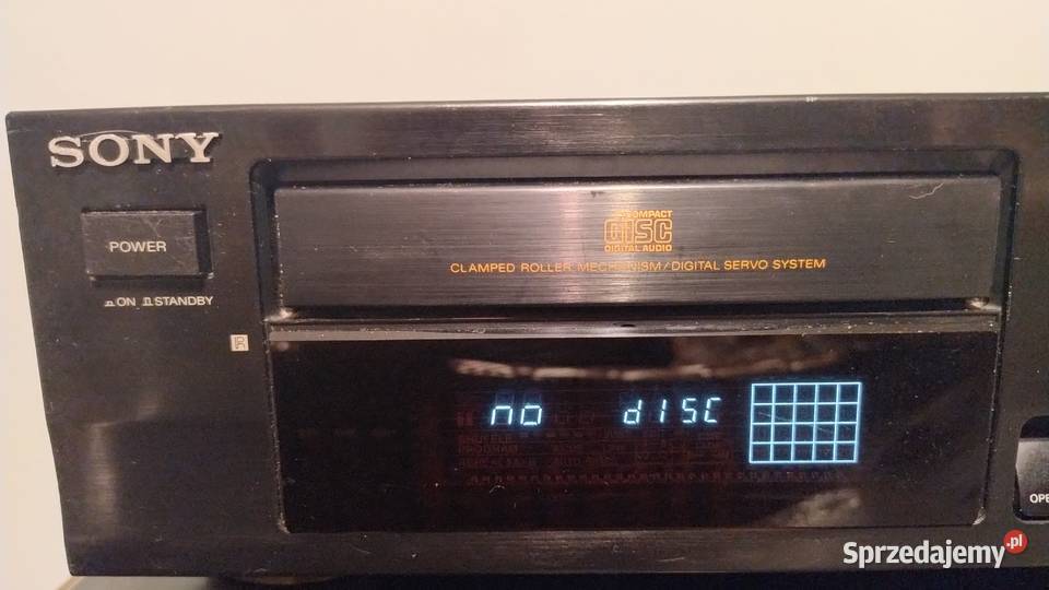 Odtwarzacz CD Sony cdp 461 z pilotem Trzebuska