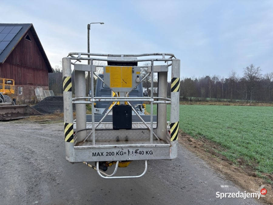 Podnośnik koszowy Mercedes Benz sprinter pełny VAT Polichno
