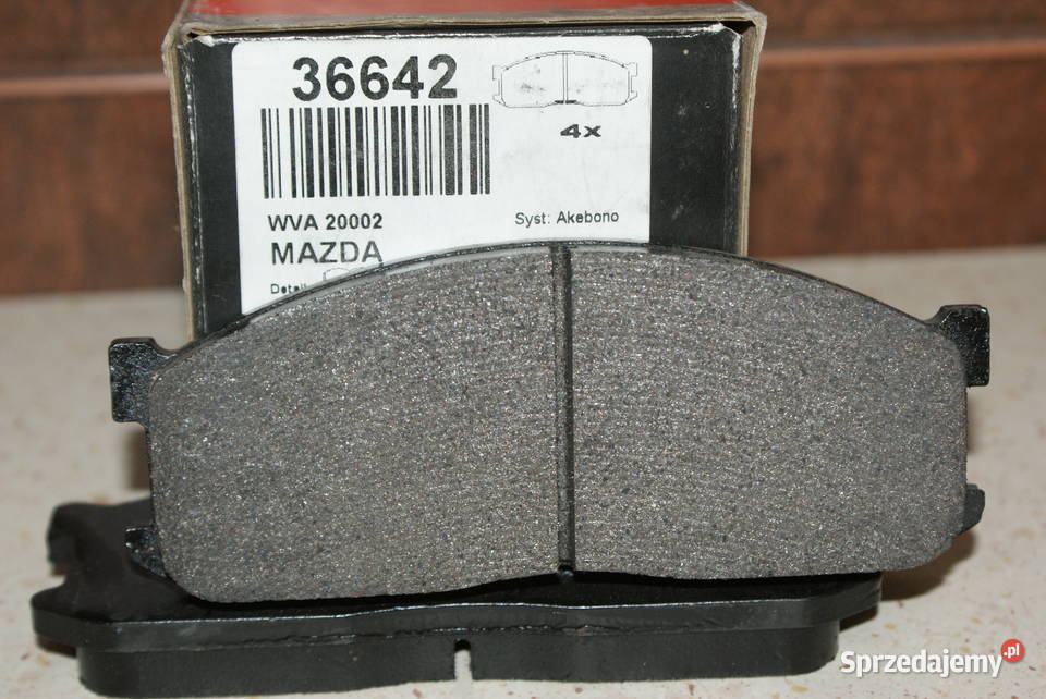 36642 ABS KLOCKI HAMULC MAZDA E2000E2200 84 Białobrzegi