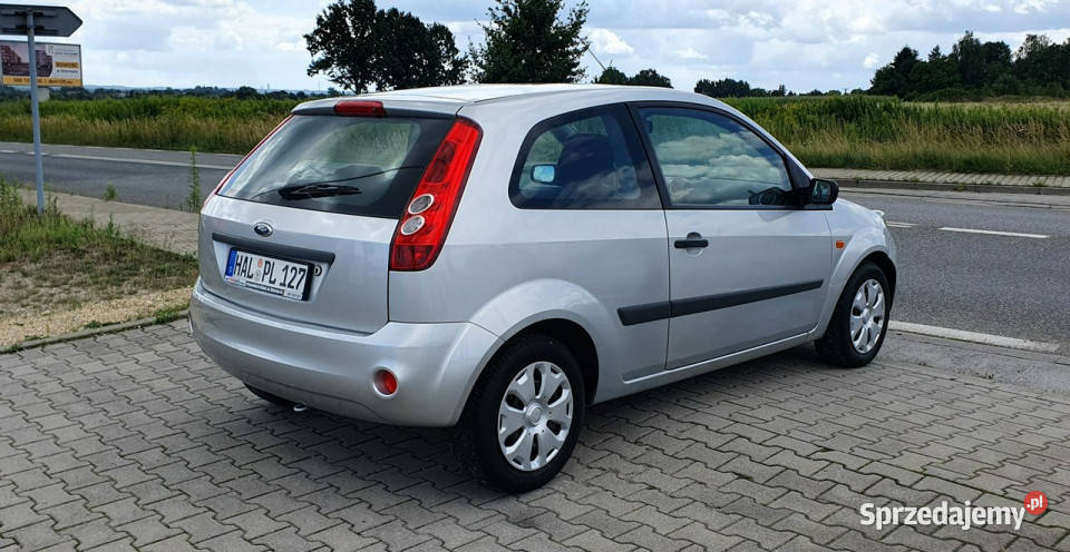 Ford Fiesta Bez srebrny Przyszowice