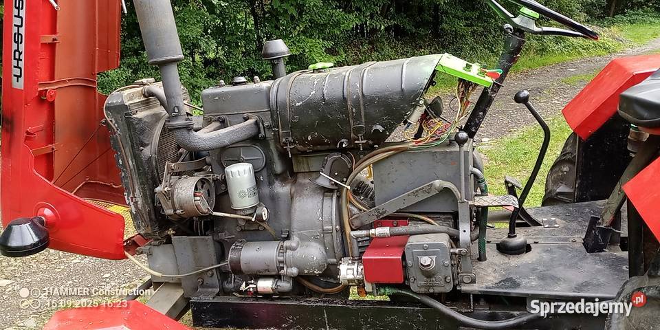 Sam z silnikiem Ursus C 330 Szalowa