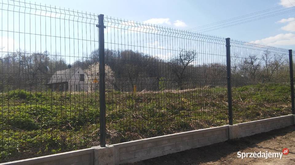 Ogrodzenia Panelowe Panel Panele Montaż Ciepielów