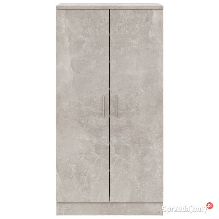 Szafka na buty szarość betonu 55x35x108 WM342666 Warszawa
