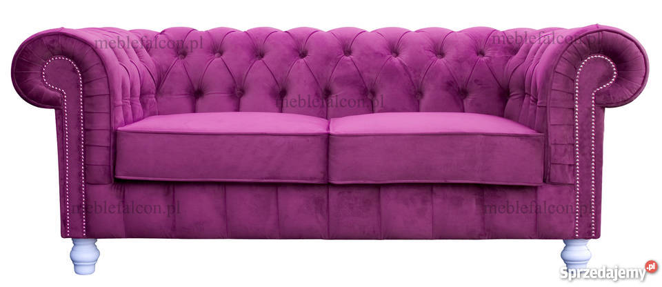 Pikowana Sofa Chesterfield Demelza Meble Falcon Warszawa