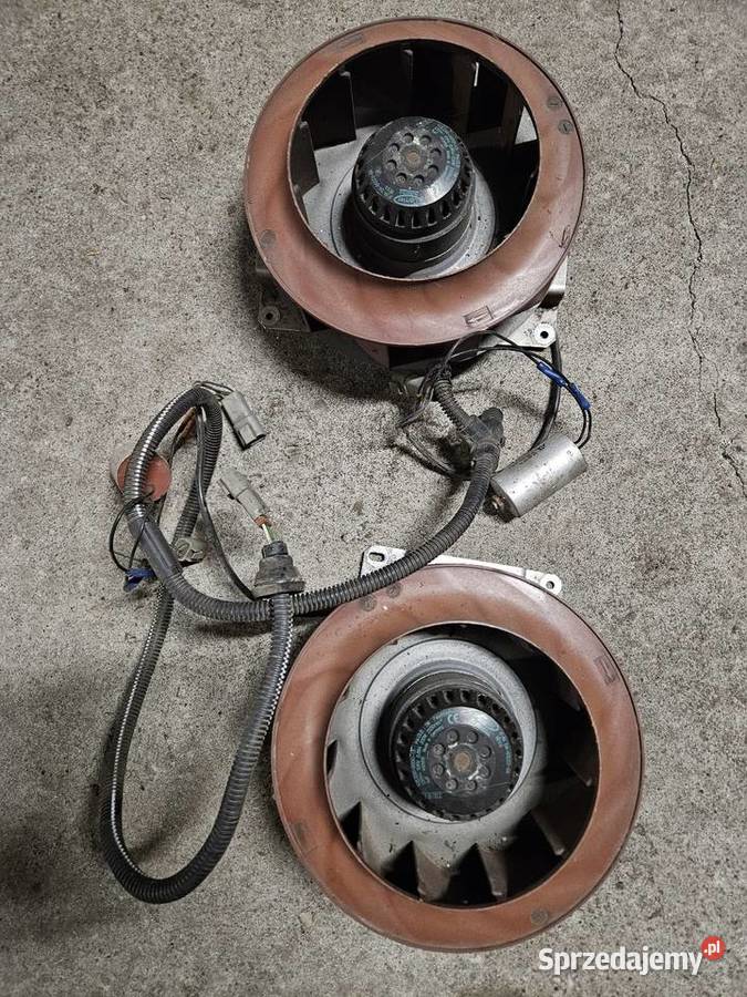 Wentylator turbina parownika agregatu Carrier Igołomia