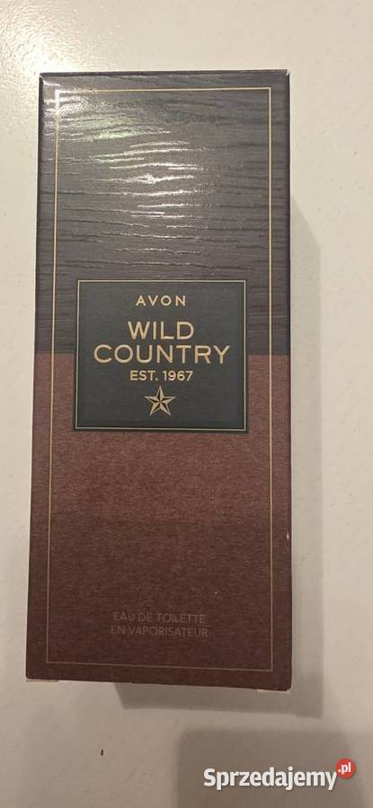 Woda toaletowa Avon Wild country est 1967 Avon śląskie Jaworzno