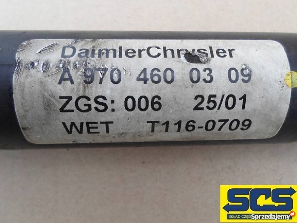 MERCEDES ATEGO DRĄZEK KIEROWNICZY PIONOWY Bieleń