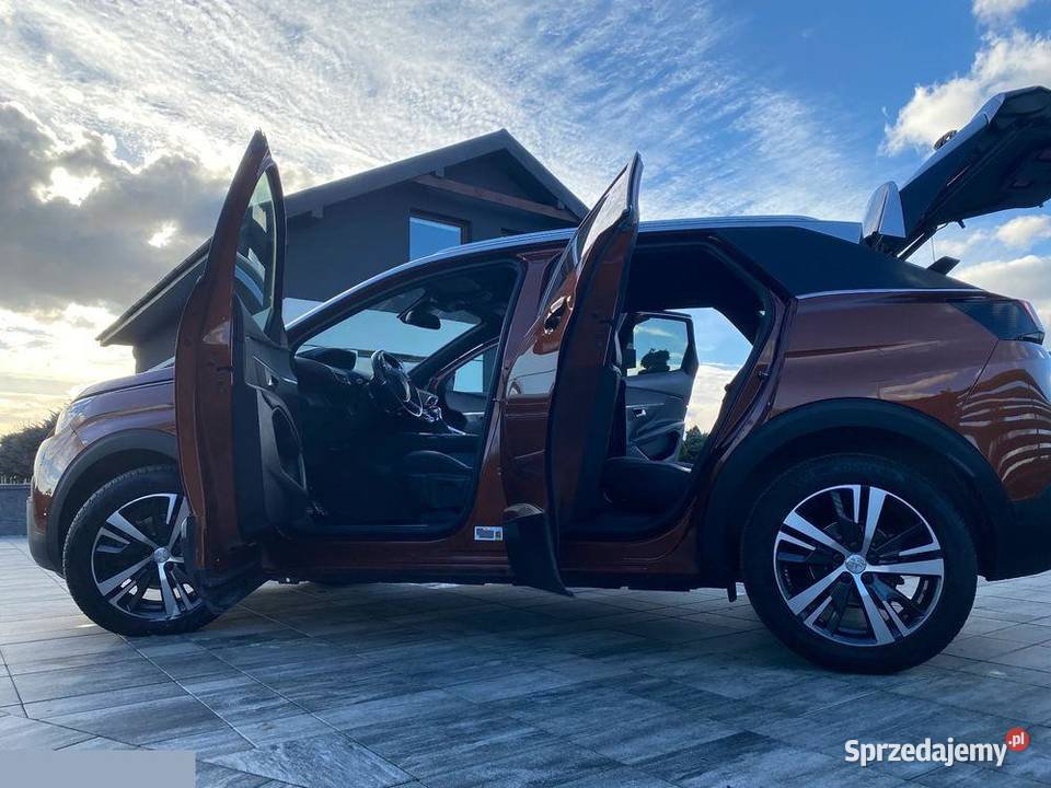 Peugeot 3008 12 benzyna 131 2017r zadbany Grudziądz