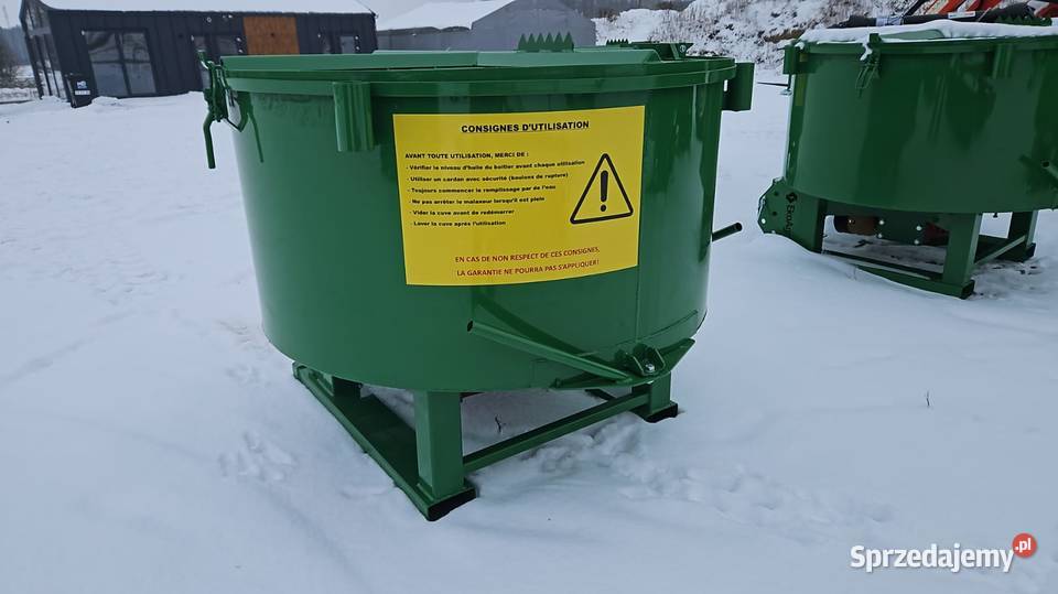 Betoniarka z napędem hydraulicznym 800 l podlaskie Białystok
