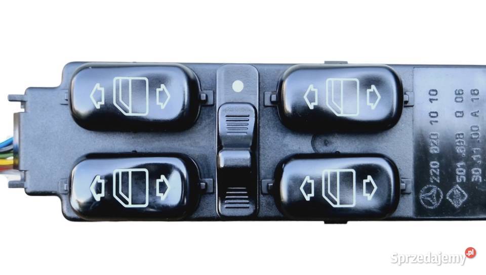 PANEL PRZEŁĄCZNIK STEROWANIA SZYB OTWIERANIA Wyposażenie wnętrza
