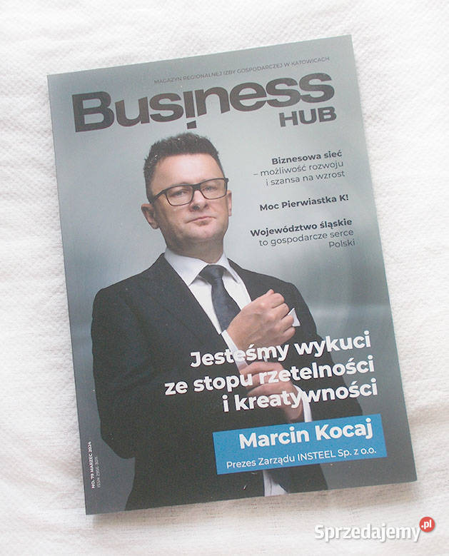 czasopismo Business Hub marzec 2024 kwartalnik Olsztyn