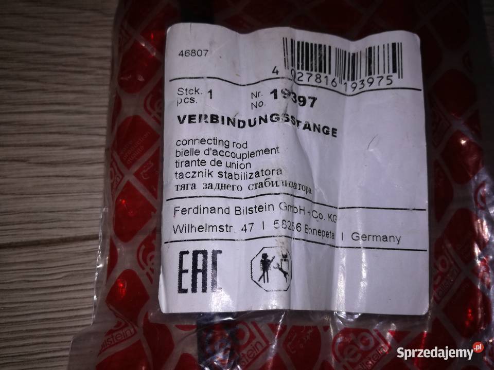 Drążek wspornik stabilizator Peugeot Citroen