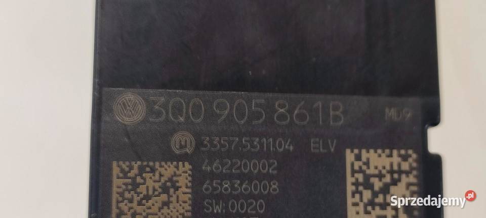 VW TIGUAN II BLOKADA KIEROWNICY 3Q0905861B dolnośląskie